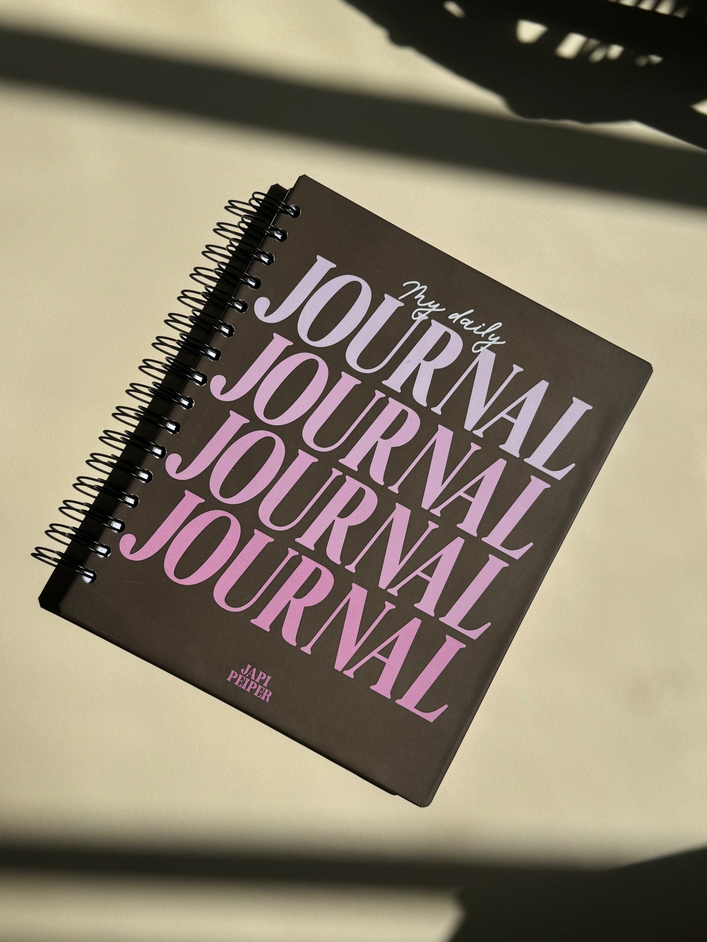 Journal cafe y rosas