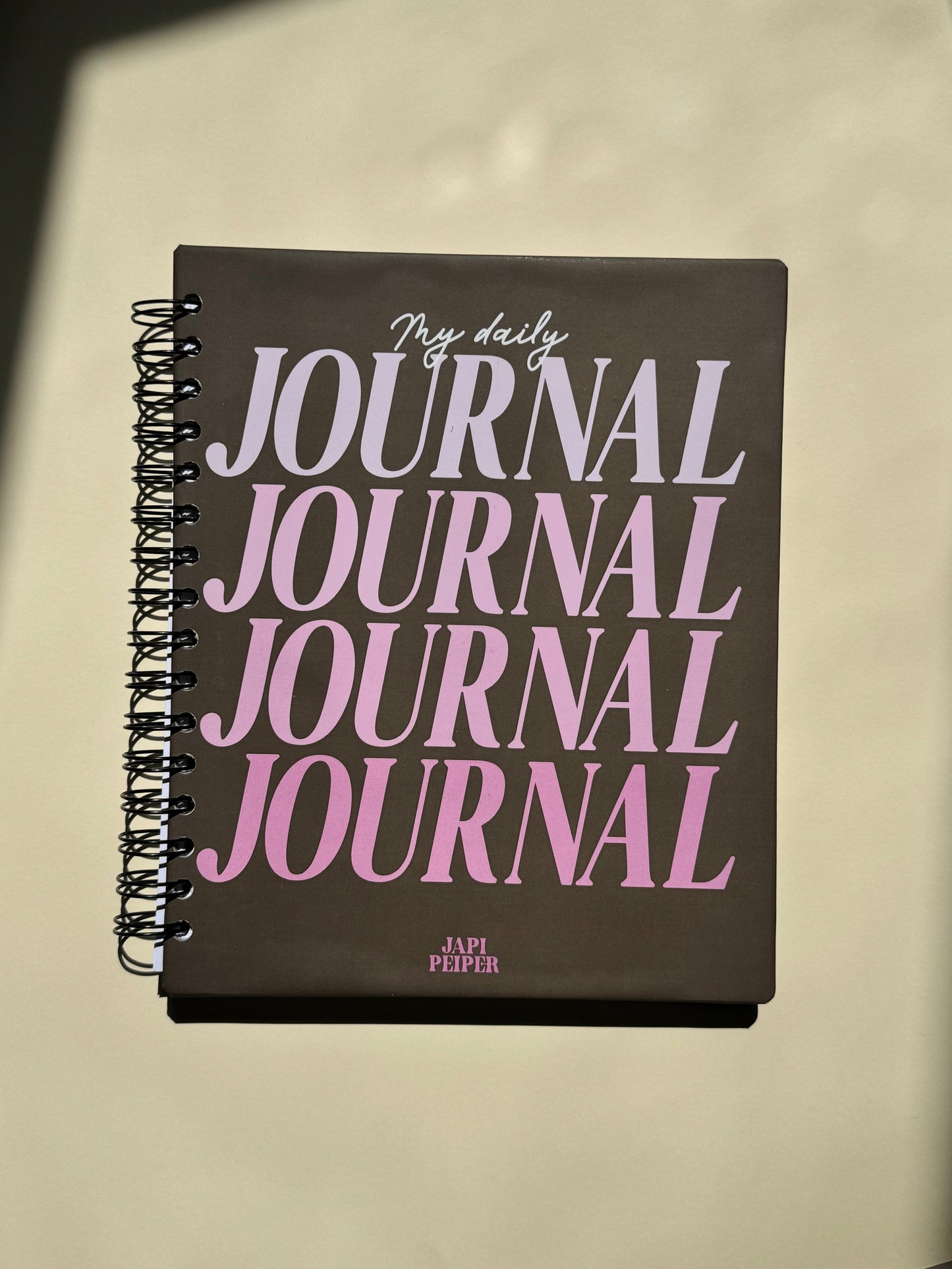 Journal cafe y rosas